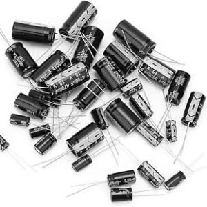Original Capacitor Combo Pack of 1uF to 470uF all common values (100 Pcs Pack)