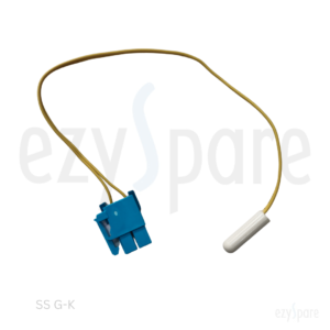 Samsung Refrigerator Temperature Sensor | Yellow wire White Sensor with 2 Pin Blue Connector
